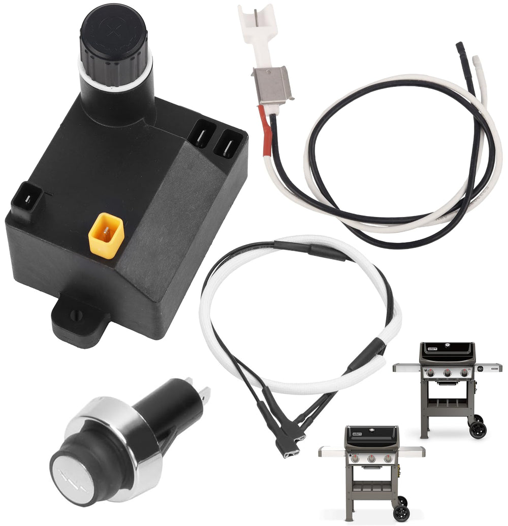 PETKAO igniter kit front packaging showing all included replacement parts and compatibility