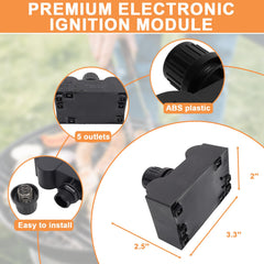 PETKAO igniter wires detail with multiple lengths for flexible installation
