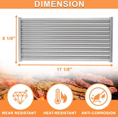 PETKAO installed on Charbroil grill restoring even heat across surface