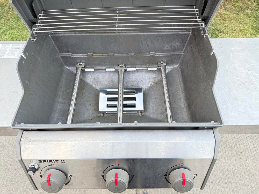 PETKAO backyard grill scene ready to cook with restored performance