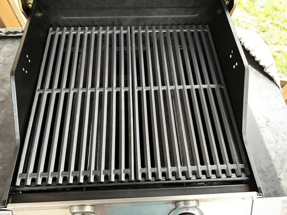 PETKAO two-pack layout showing both grates and included finish for longevity