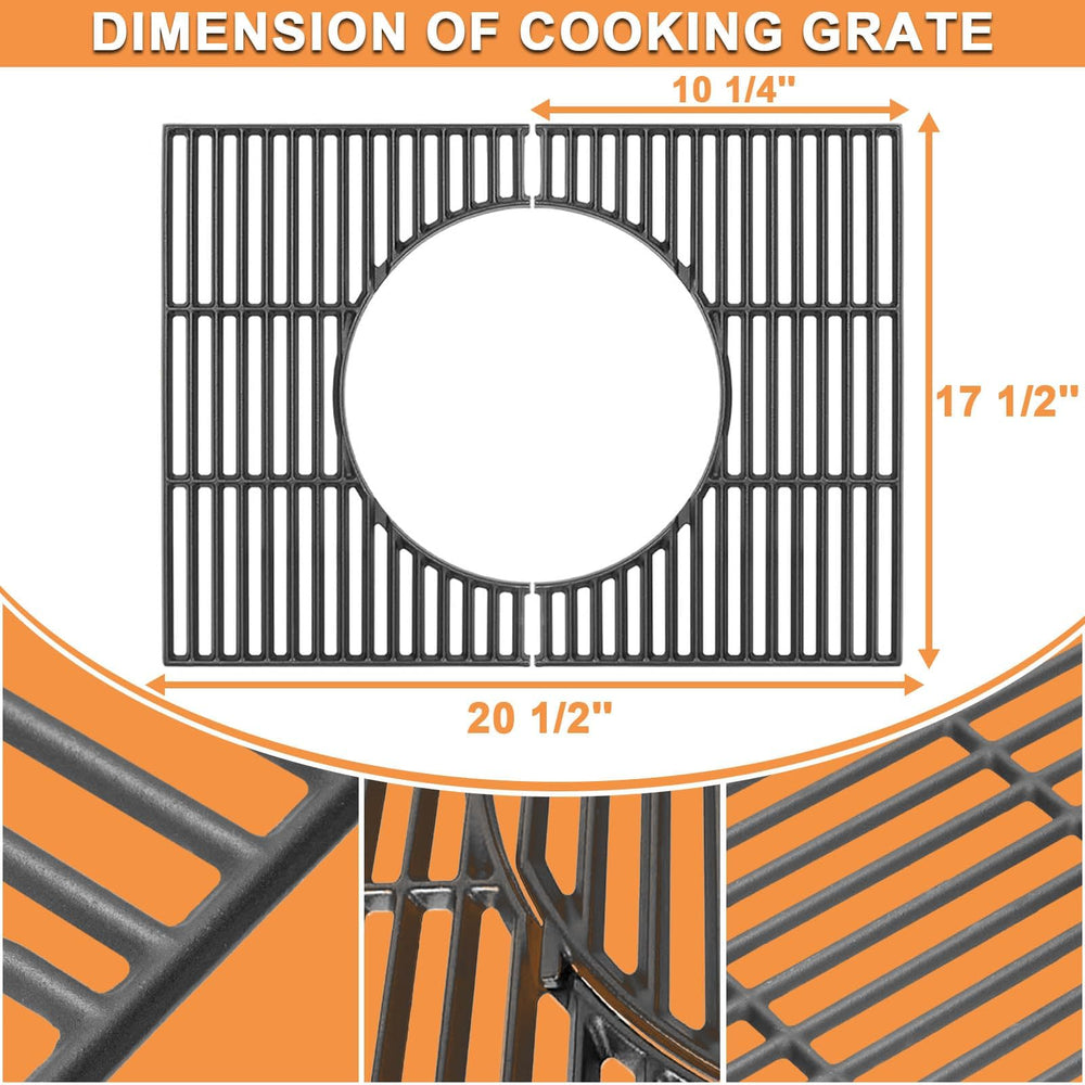 PETKAO removable round GBS center insert ready for pizza stone or griddle accessories