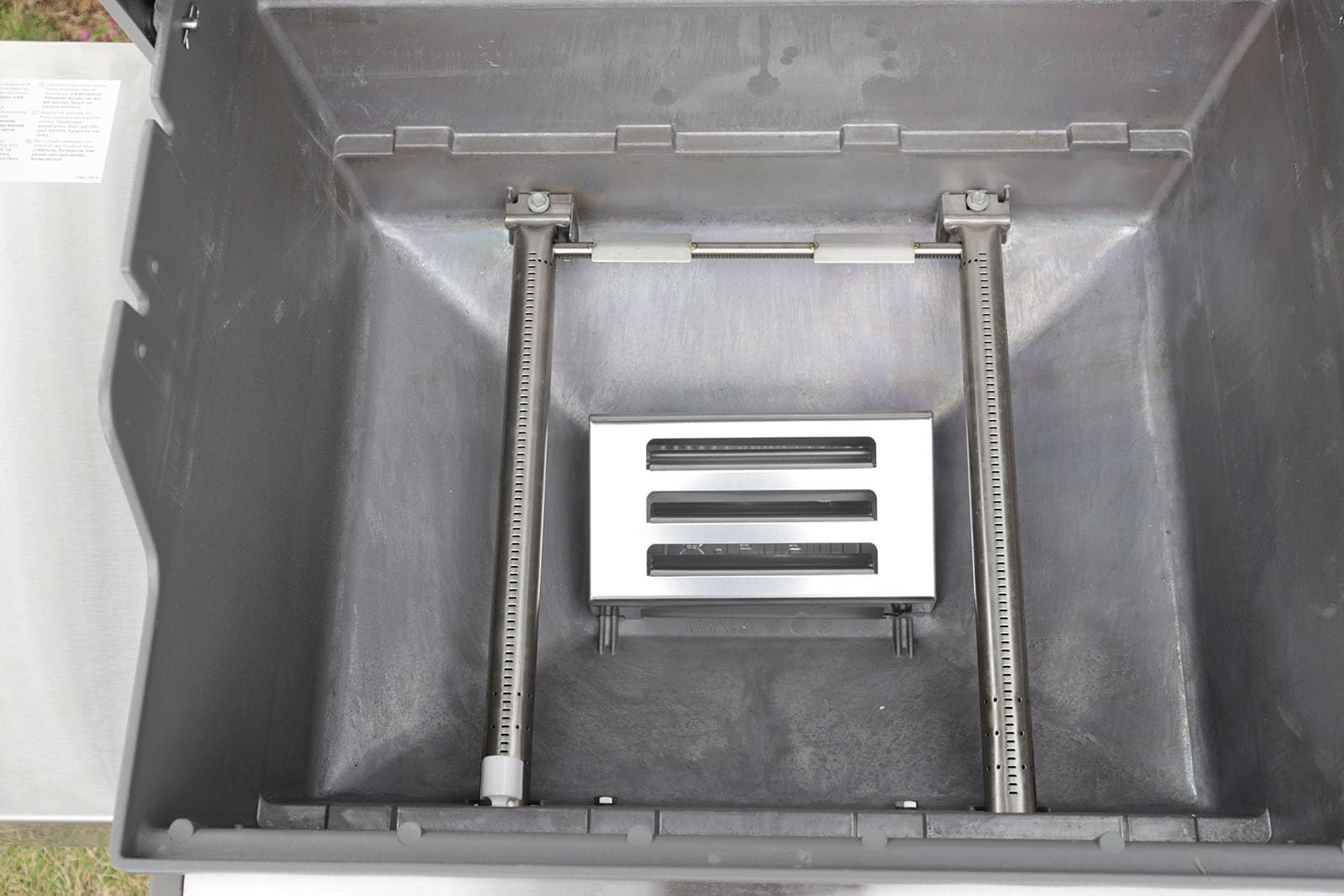 PETKAO burner tubes beside ruler showing accurate OEM-fit dimensions