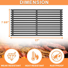 PETKAO sizzling steak sear marks showing improved heat transfer