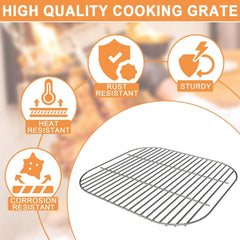 PETKAO ruler beside grate confirming 19 by 18.5 inches for correct sizing benefit