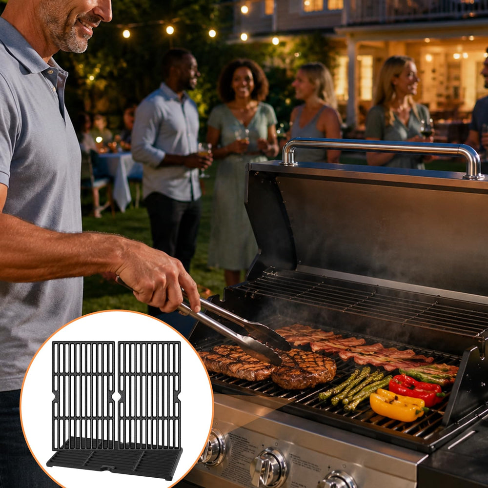 PETKAO grilled steak showing sear marks from PETKAO grates
