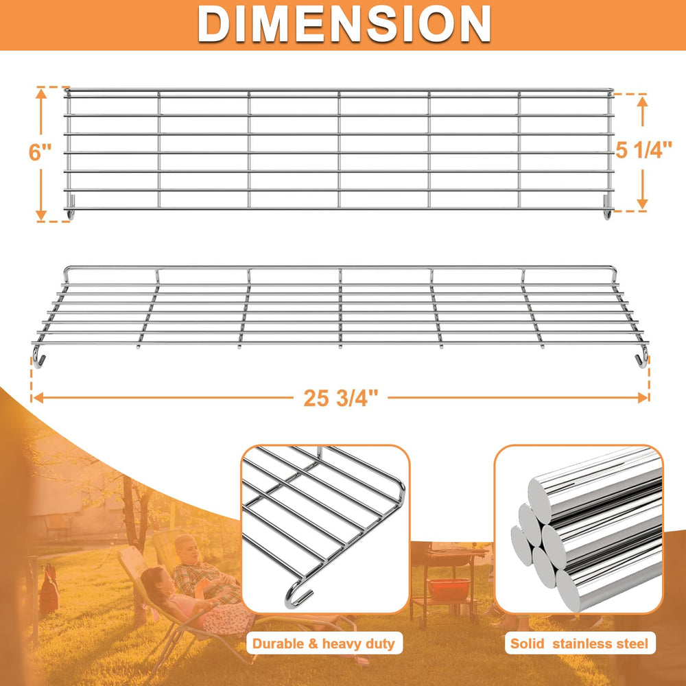 PETKAO warming rack with measuring tape showing precise 25 3/4 inch length