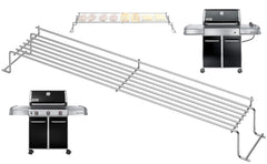 PETKAO front view of warming rack showing precise fit and durability