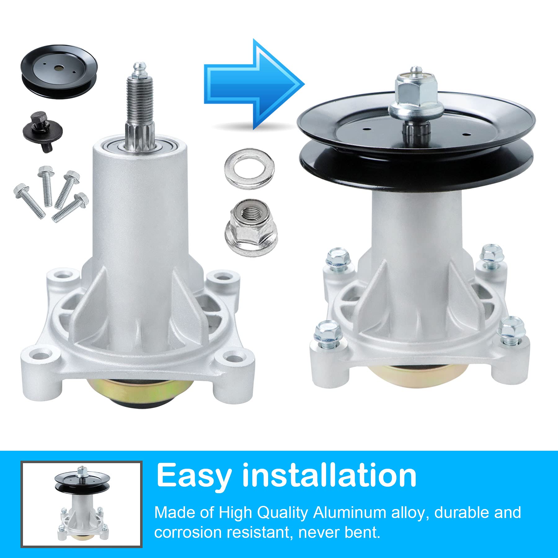 PetMigo 192870 spindle angled detail showing robust construction and smooth hub