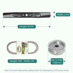 PetMigo 21 1/4 inch blade showing sharpened edge and even cut performance
