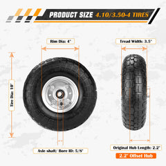 PetMigo close-up of tread and sidewall illustrating grip and durable rubber for longer wear