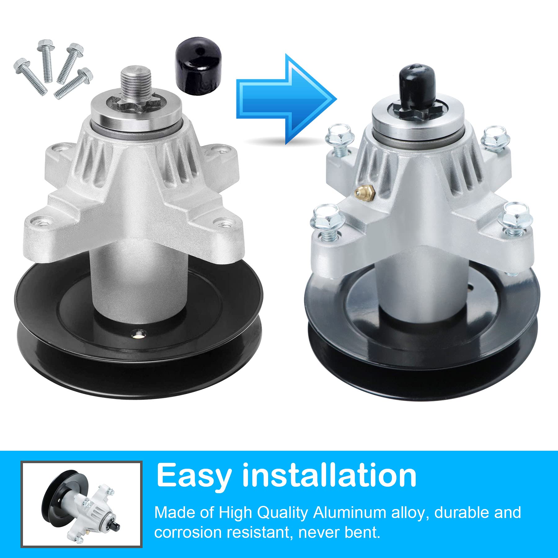 PetMigo shaft end and keyway detail demonstrating precise fit benefit