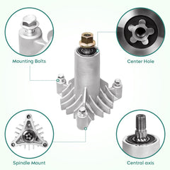 PetMigo spindle assembly close-up showing bearing and durability benefits