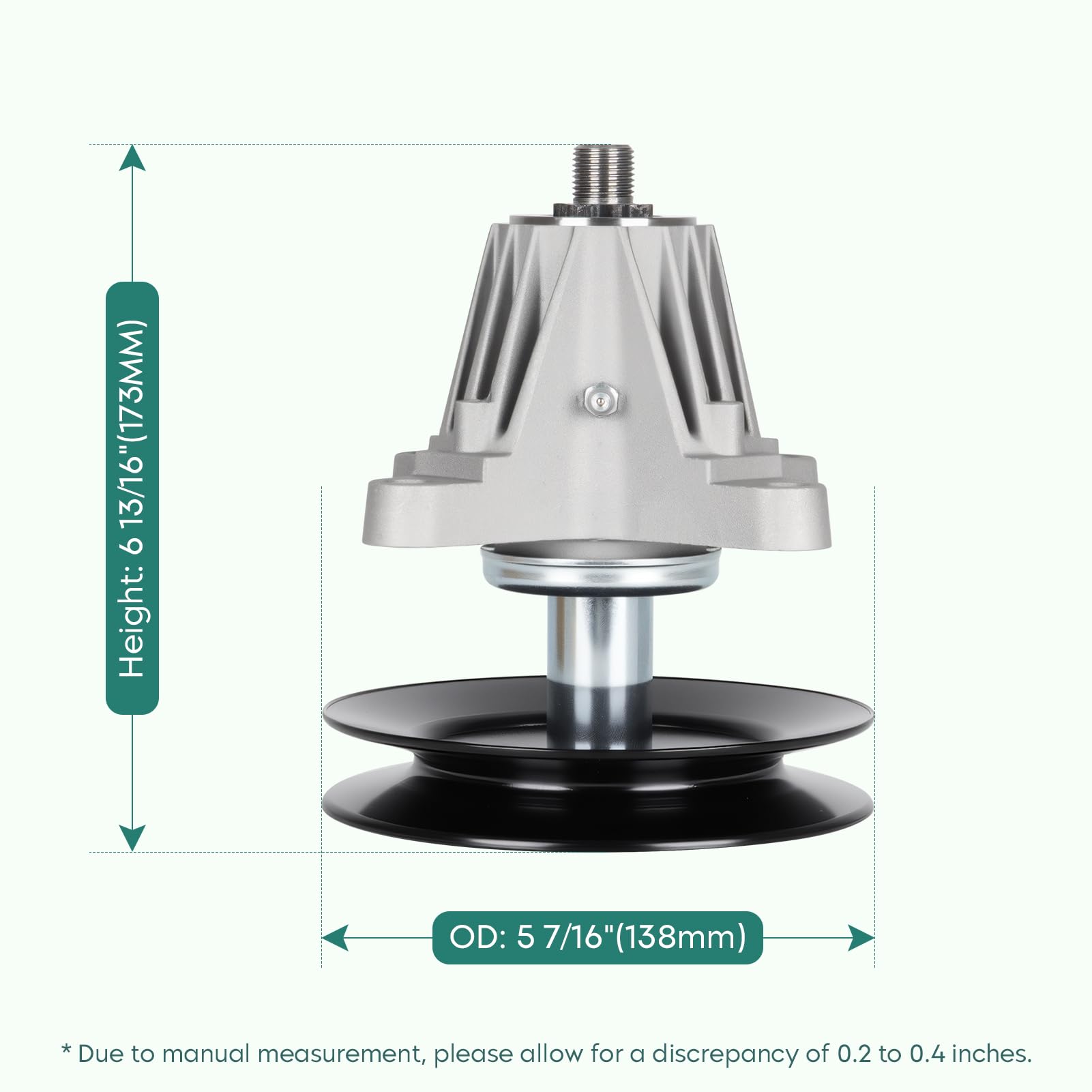 PetMigo spindle bearing detail illustrating durable bearing support