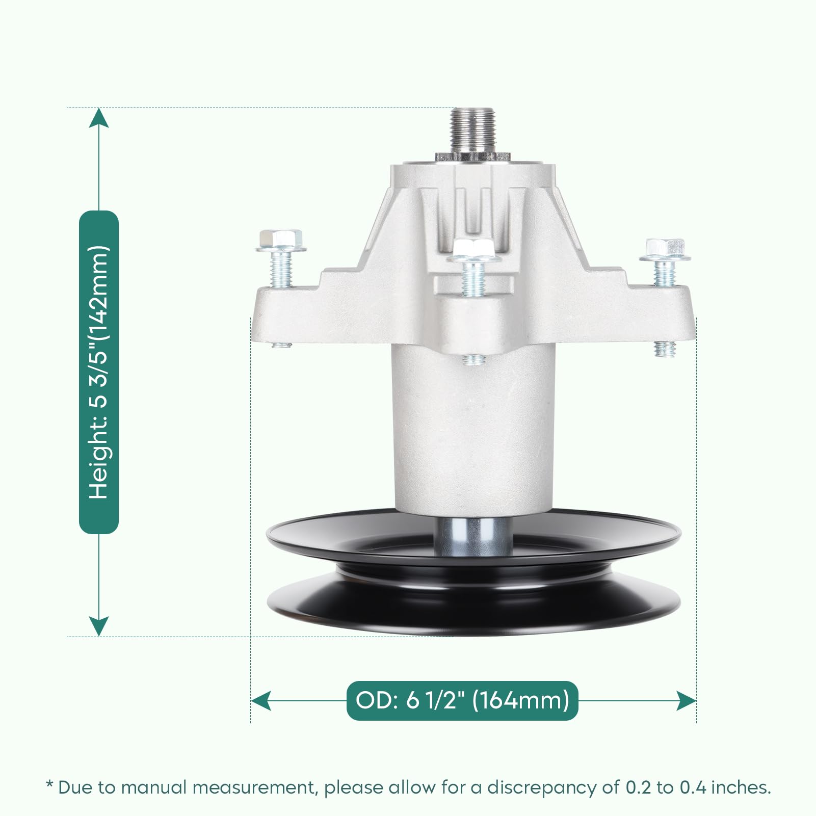 PetMigo spindle close-up showing machined housing and robust bearing fit for smoother cutting
