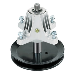 PetMigo spindle front view showing mounting flange and bolt pattern, improves fit accuracy