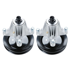 PetMigo spindle front view showing precise hub and stable fit benefit
