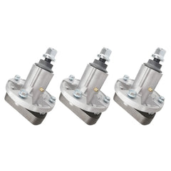 PetMigo front view spindle assembly showing mounting pattern and fit benefit