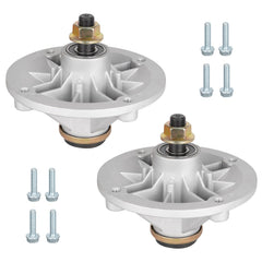 PetMigo spindle front view showing flange and shaft for accurate fit