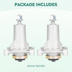 PetMigo spindle hardware and screws laid out for complete, ready-to-install kit