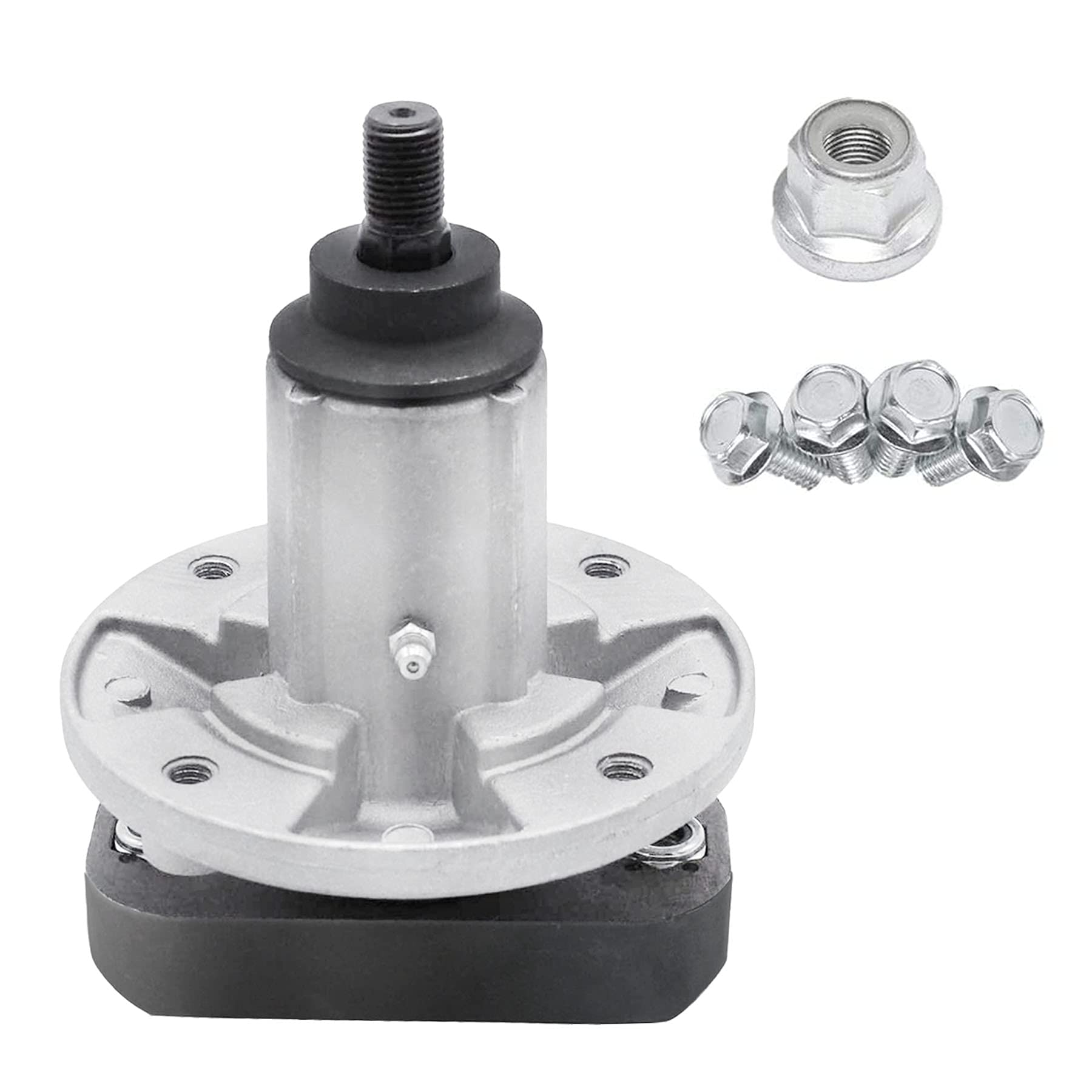 PetMigo spindle kit opened showing three assemblies and included hardware