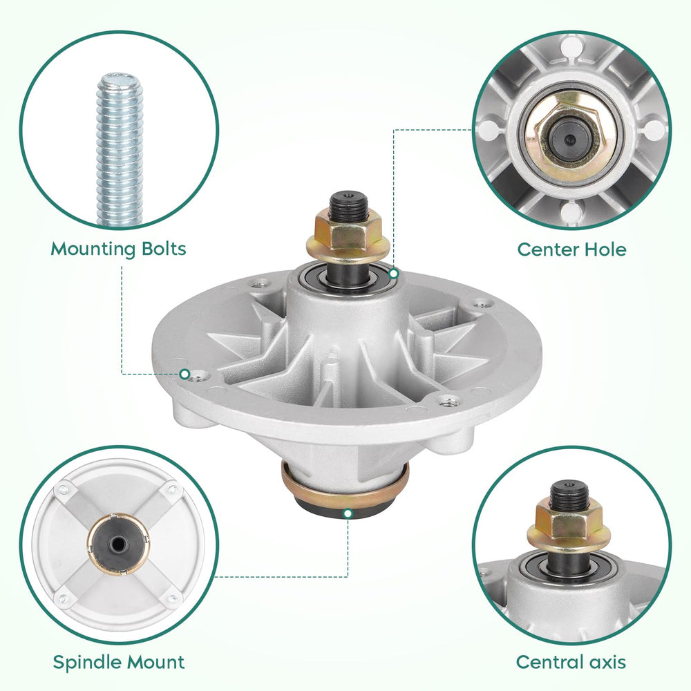 PetMigo spindle top shaft detail showing machined surface for secure blade attachment