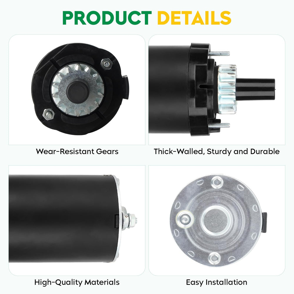 PetMigo starter electrical terminals visible for easy wiring connection