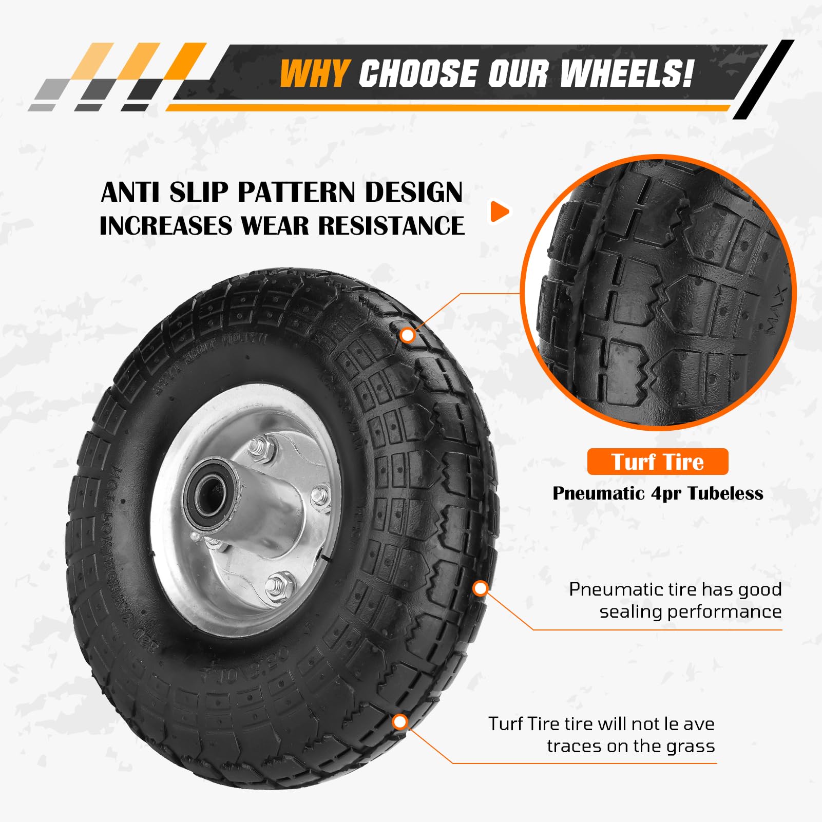 PetMigo wheel mounted on a hand truck demonstrating improved maneuverability and load handling