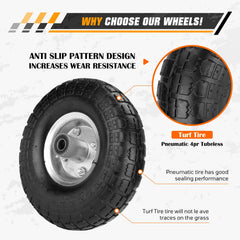 PetMigo wheel mounted on a hand truck demonstrating improved maneuverability and load handling