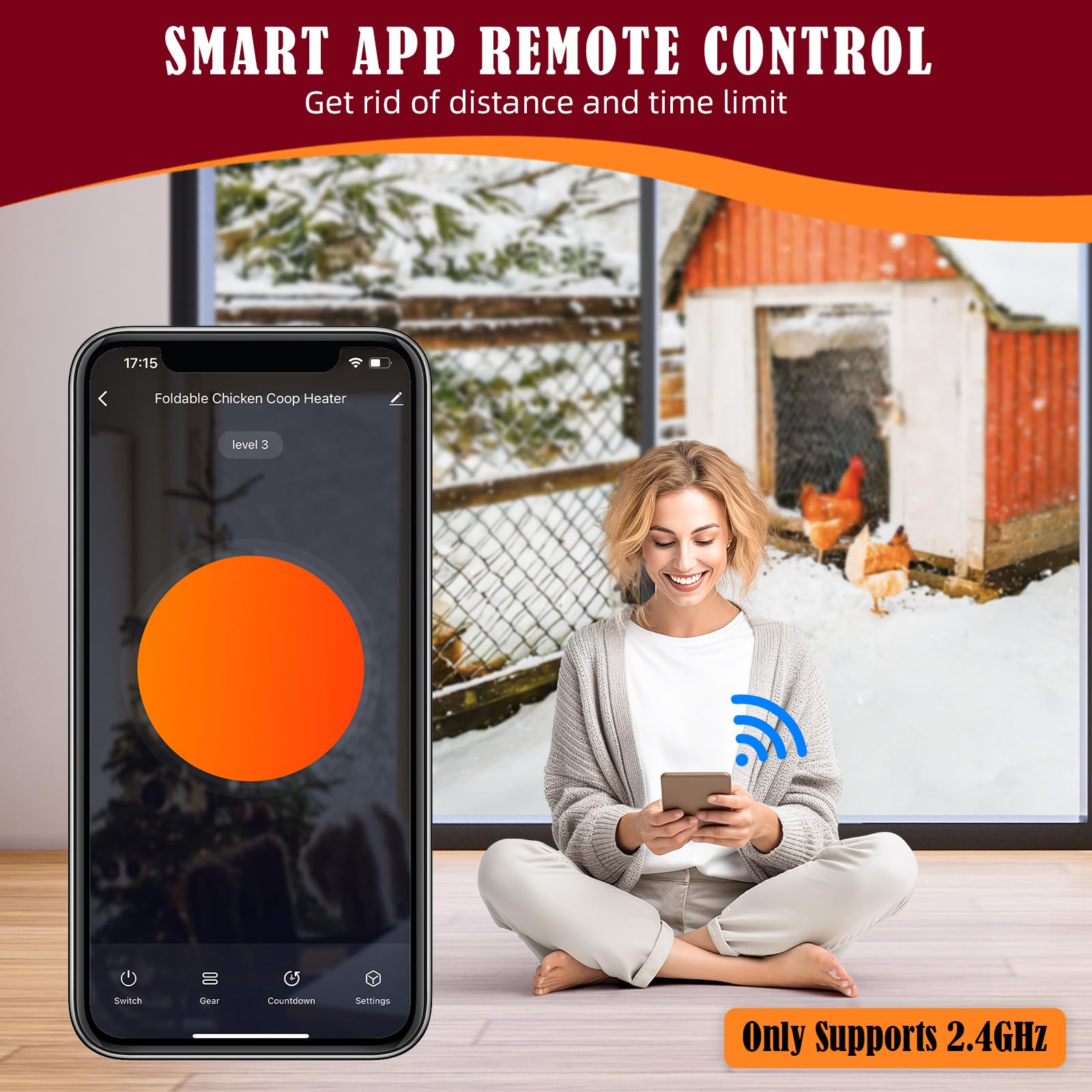 PETNF folded side profile compact for storage and safer transport benefit