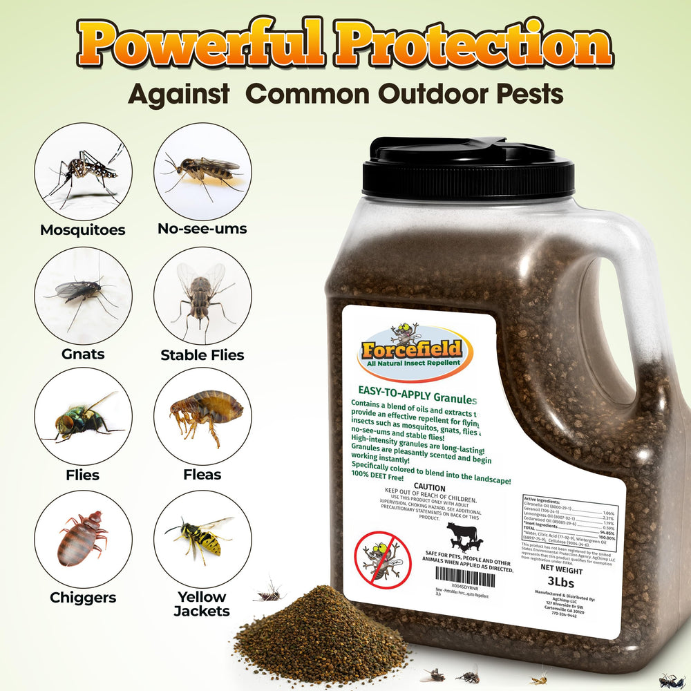 Petra ForceField label close-up showing ingredients and instructions benefit