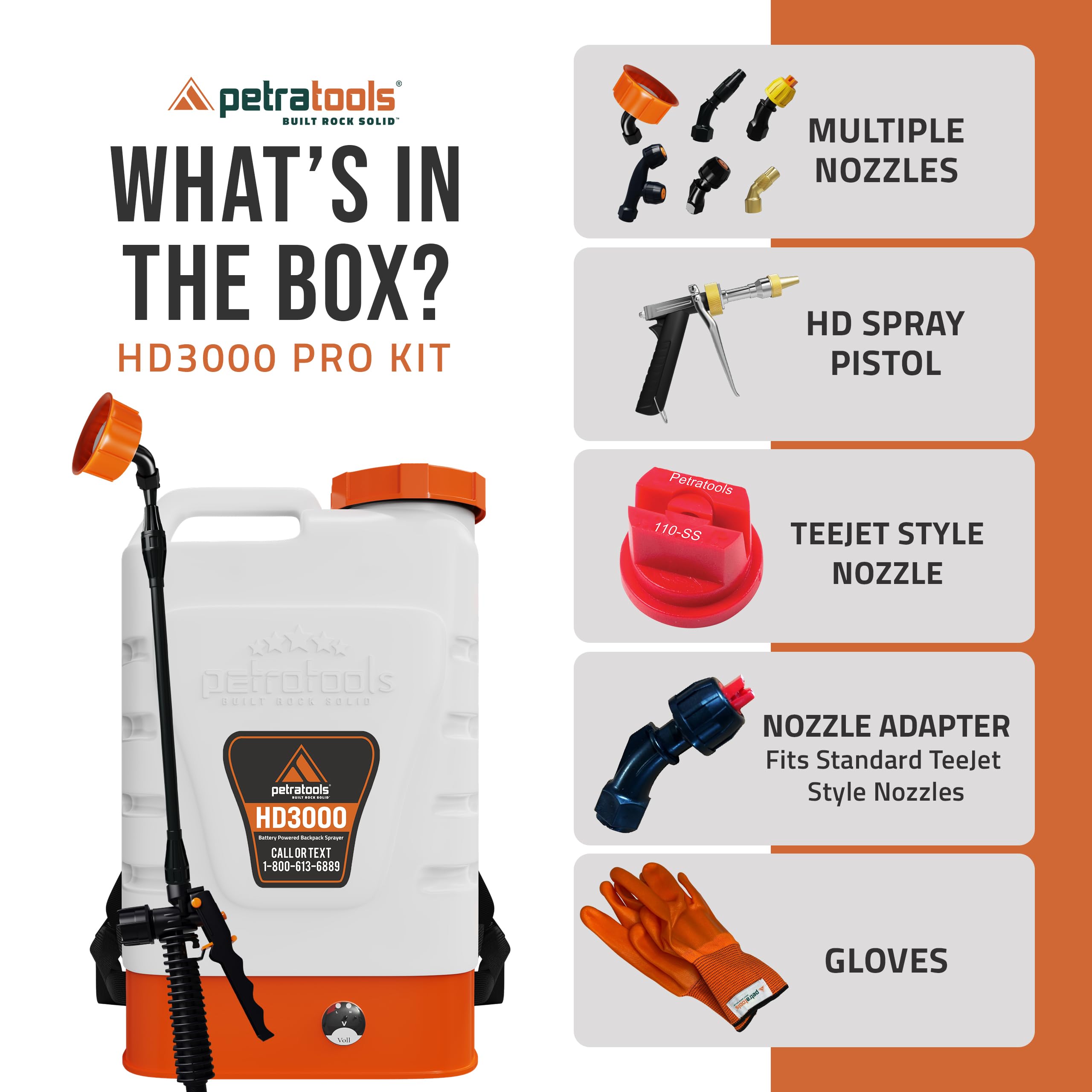 Petra HD3000 padded backpack straps for comfortable extended use