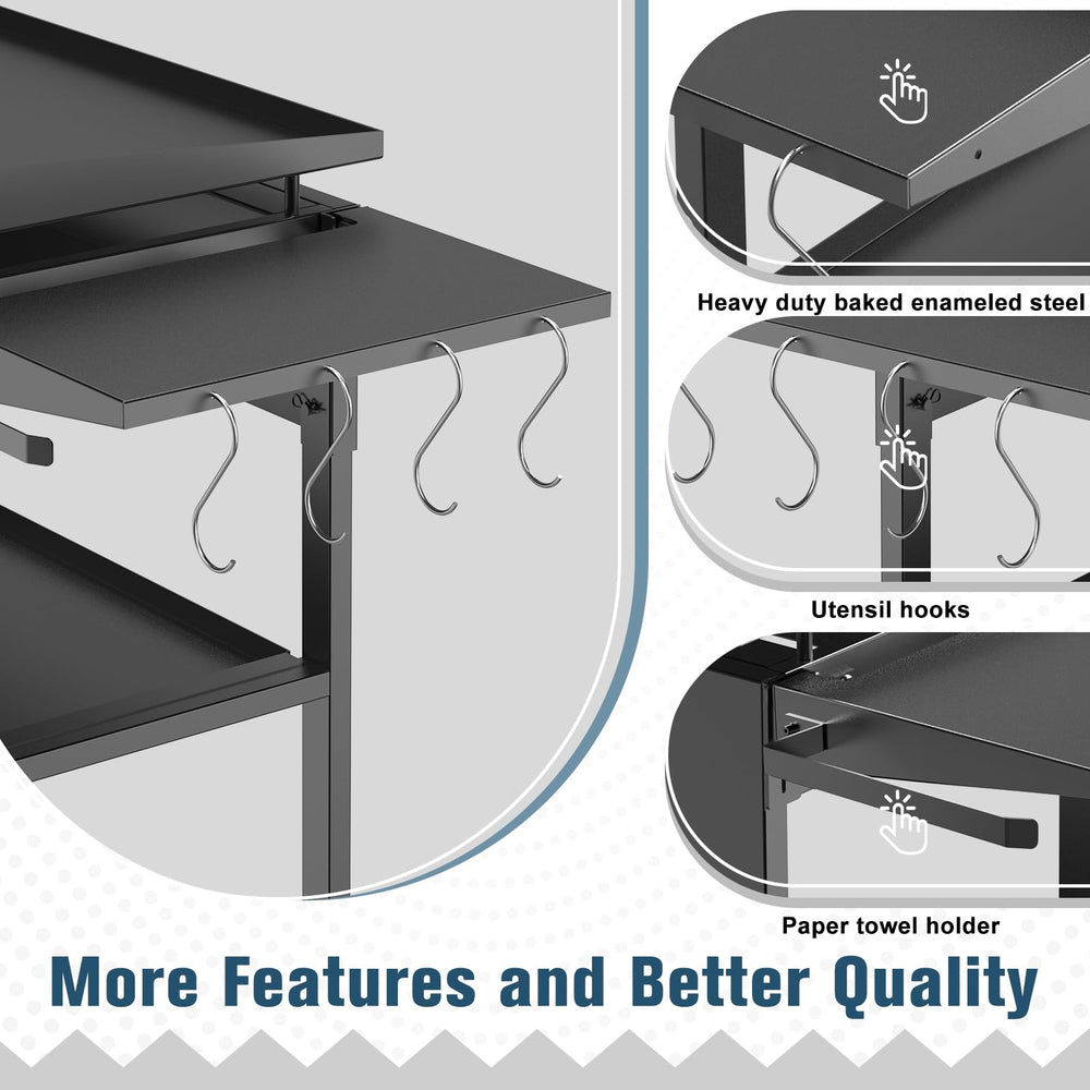 Petrirufun folded shelf profile demonstrating compact storage benefit