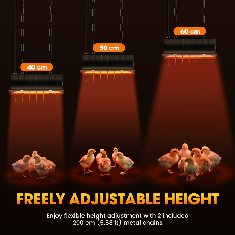 PETSOLON lamp next to hand illustrating compact size and scale