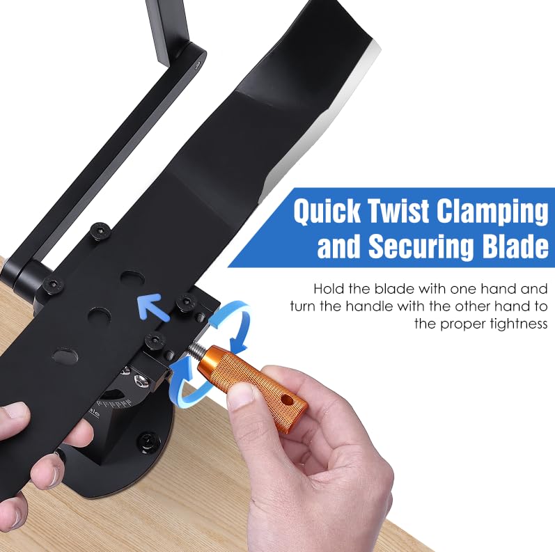 Peuxmall close-up of ball-bearing handle delivering smooth operation and control