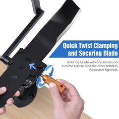 Peuxmall close-up of ball-bearing handle delivering smooth operation and control