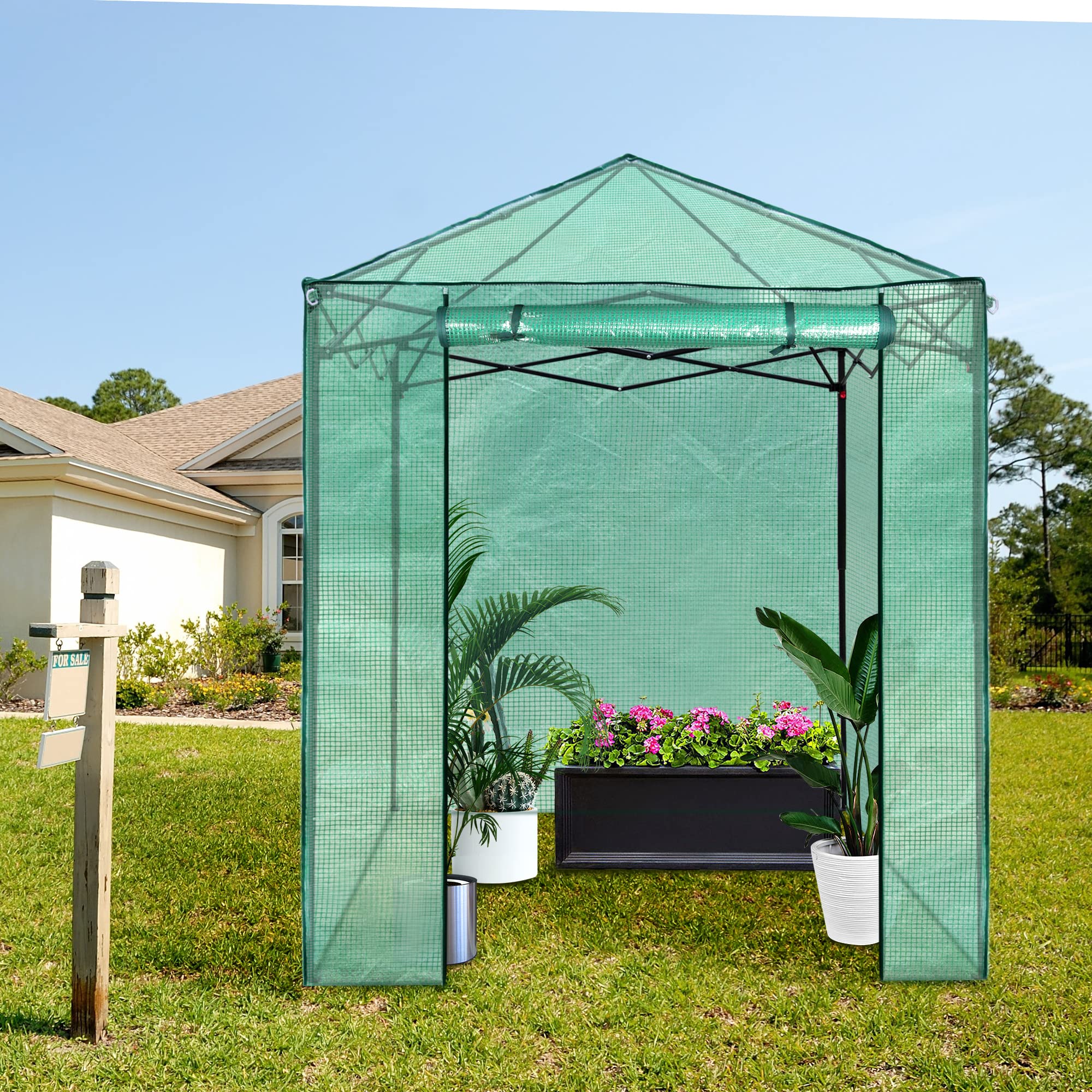 PexFix PE cover texture detail illustrating weather resistance benefit