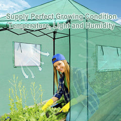 PexFix open zipper door illustrating quick entry and convenient plant handling
