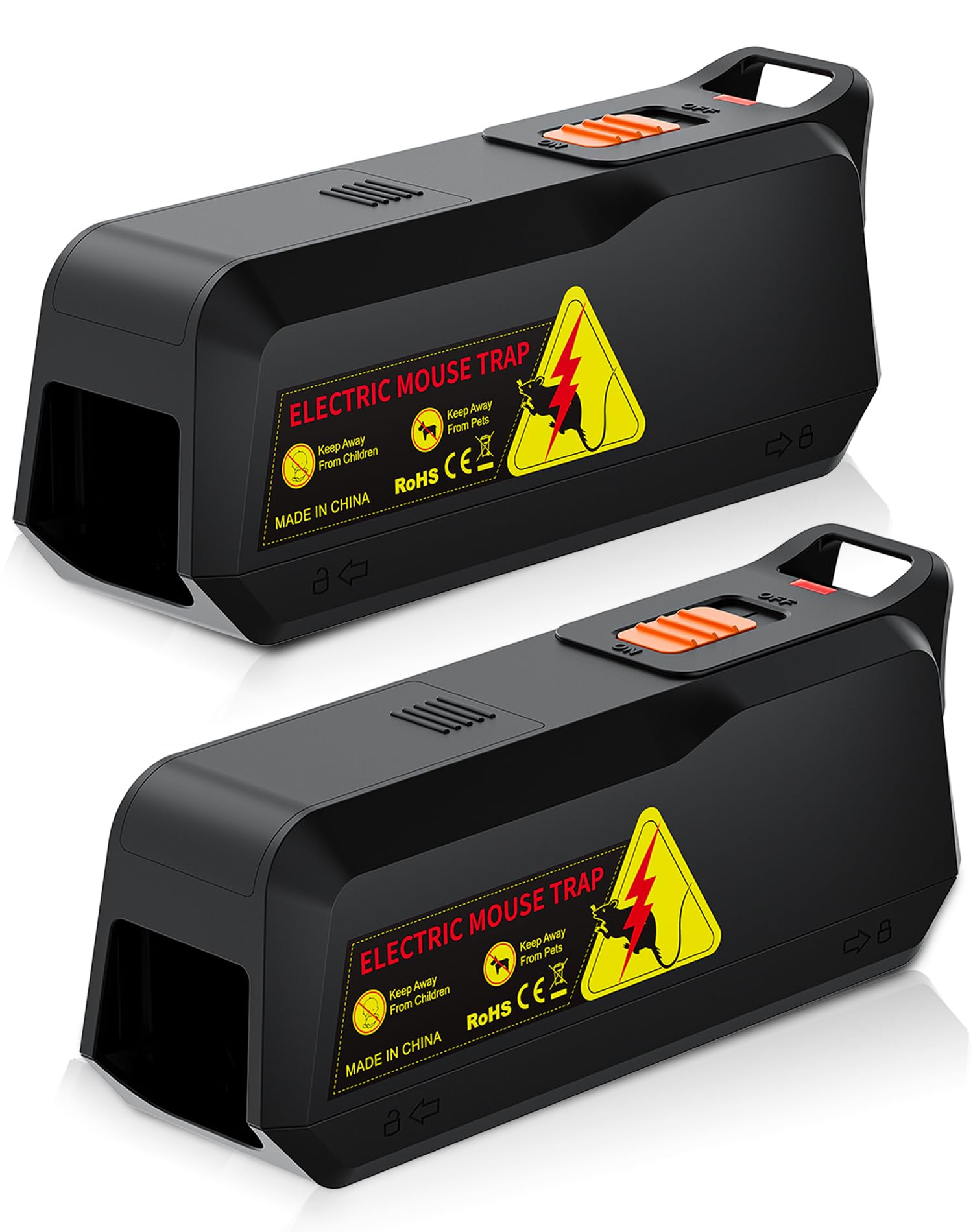 PEXPEL front view showing compact trap and branding for discreet indoor control