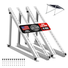 PFCTART front view of packaged 45-inch rails showing completeness and convenience