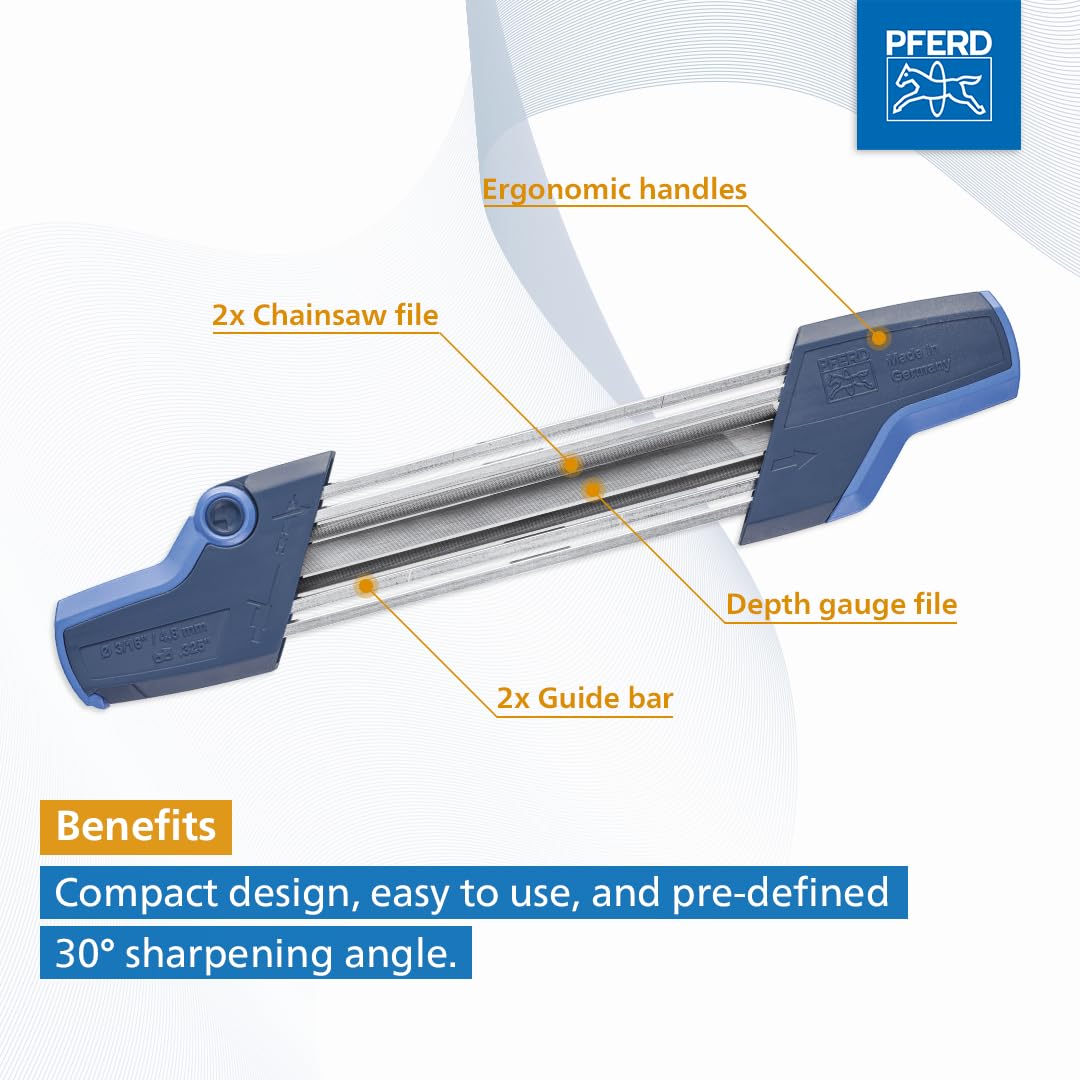 PFERD depth gauge file displayed separately for accurate bite adjustment benefit