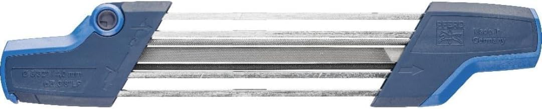 PFERD CS-X front view showing guided file and sturdy body for consistent sharpening