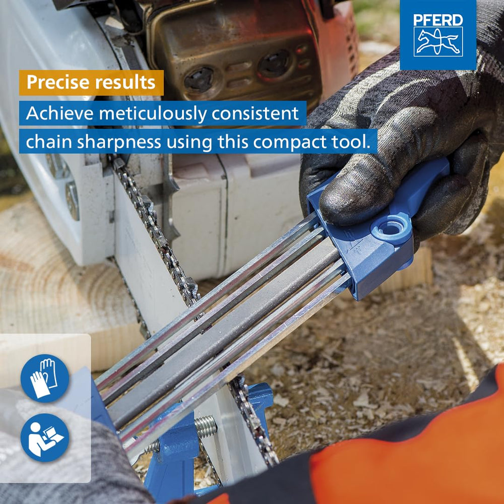 PFERD kit contents with two Classic Line files highlighting ready-to-use benefit