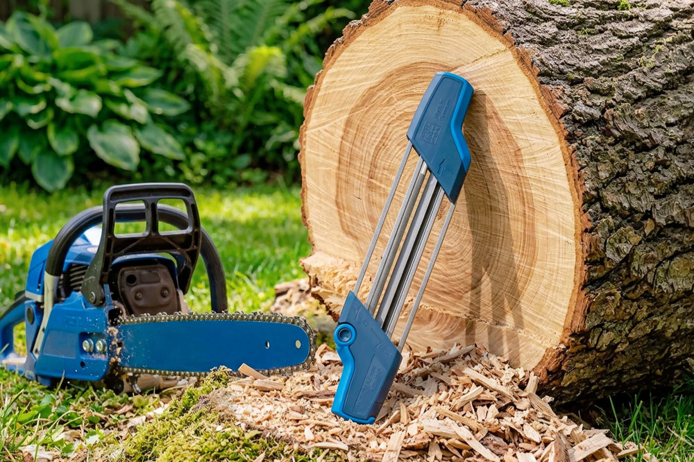 PFERD CS-X outdoor use lifestyle image showing dependable field sharpening performance