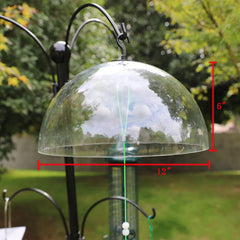PFNRTH baffle close-up of edge and mounting hole demonstrating weather-resistant finish