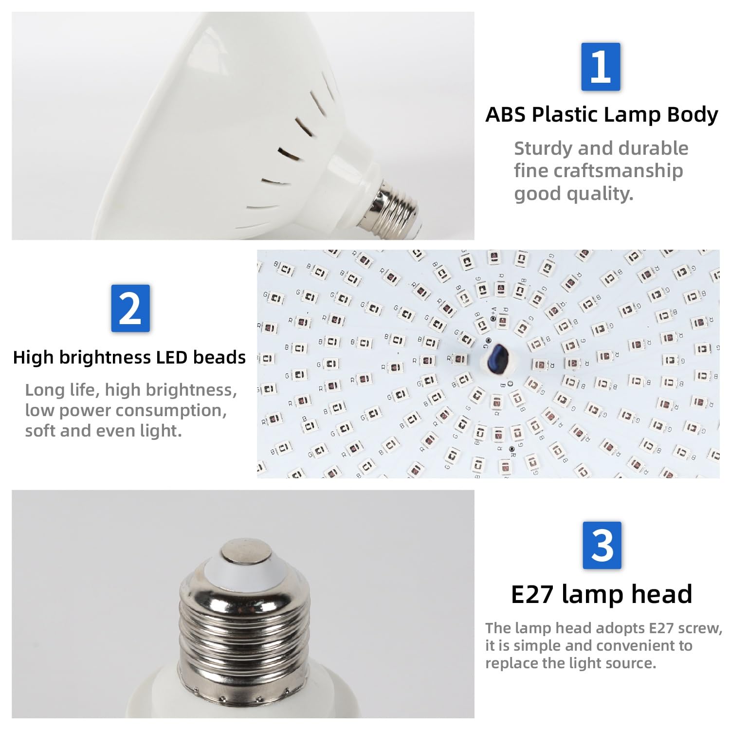 PGGBOO bulb held in hand illustrating E26 size and simple DIY swap benefit