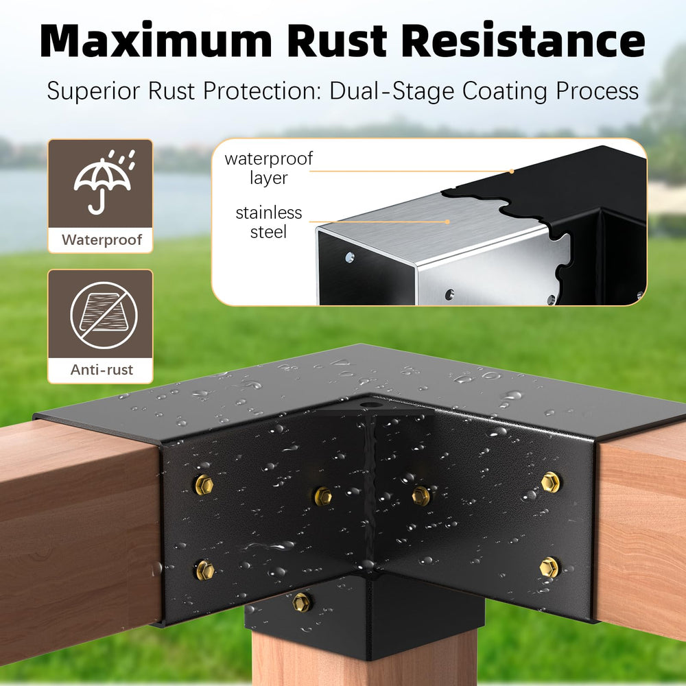 PGGP installation diagram with fasteners showing straightforward DIY assembly advantage