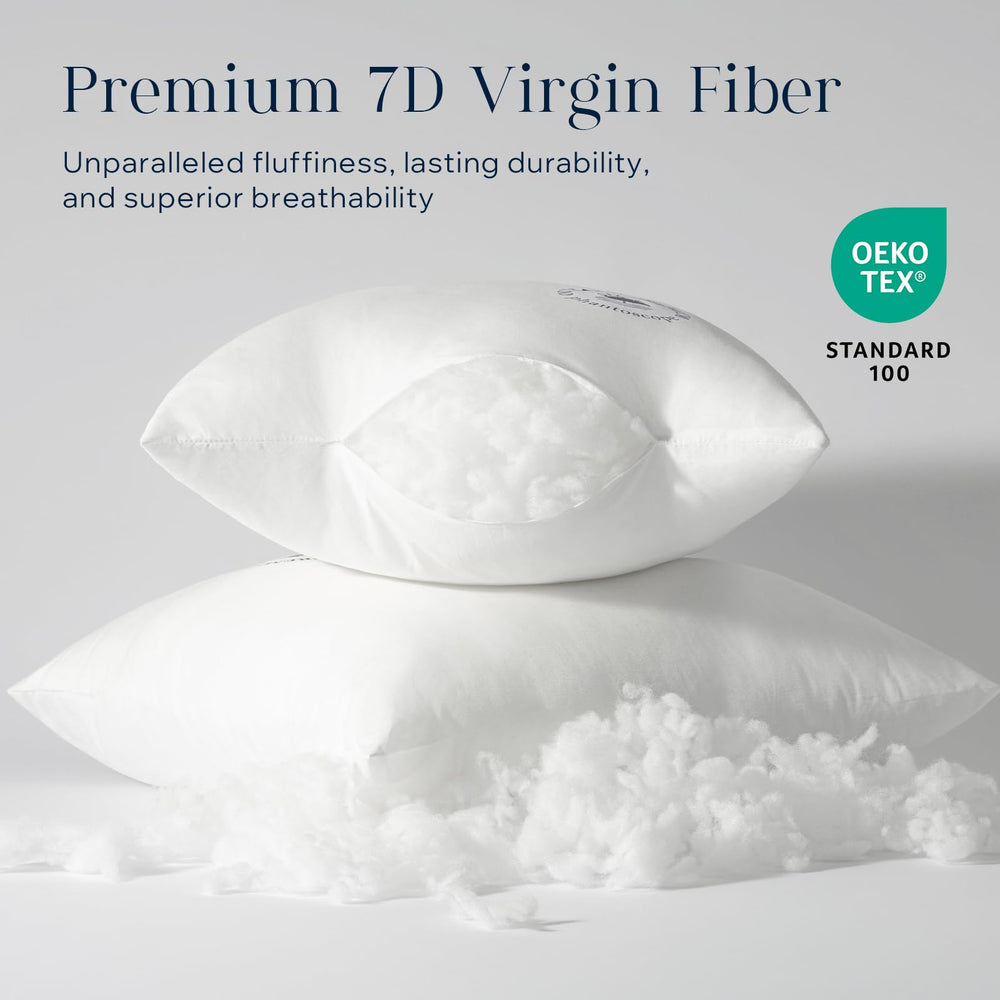 Phantoscope virgin fiber filling detail showing soft resilient texture for long-lasting support