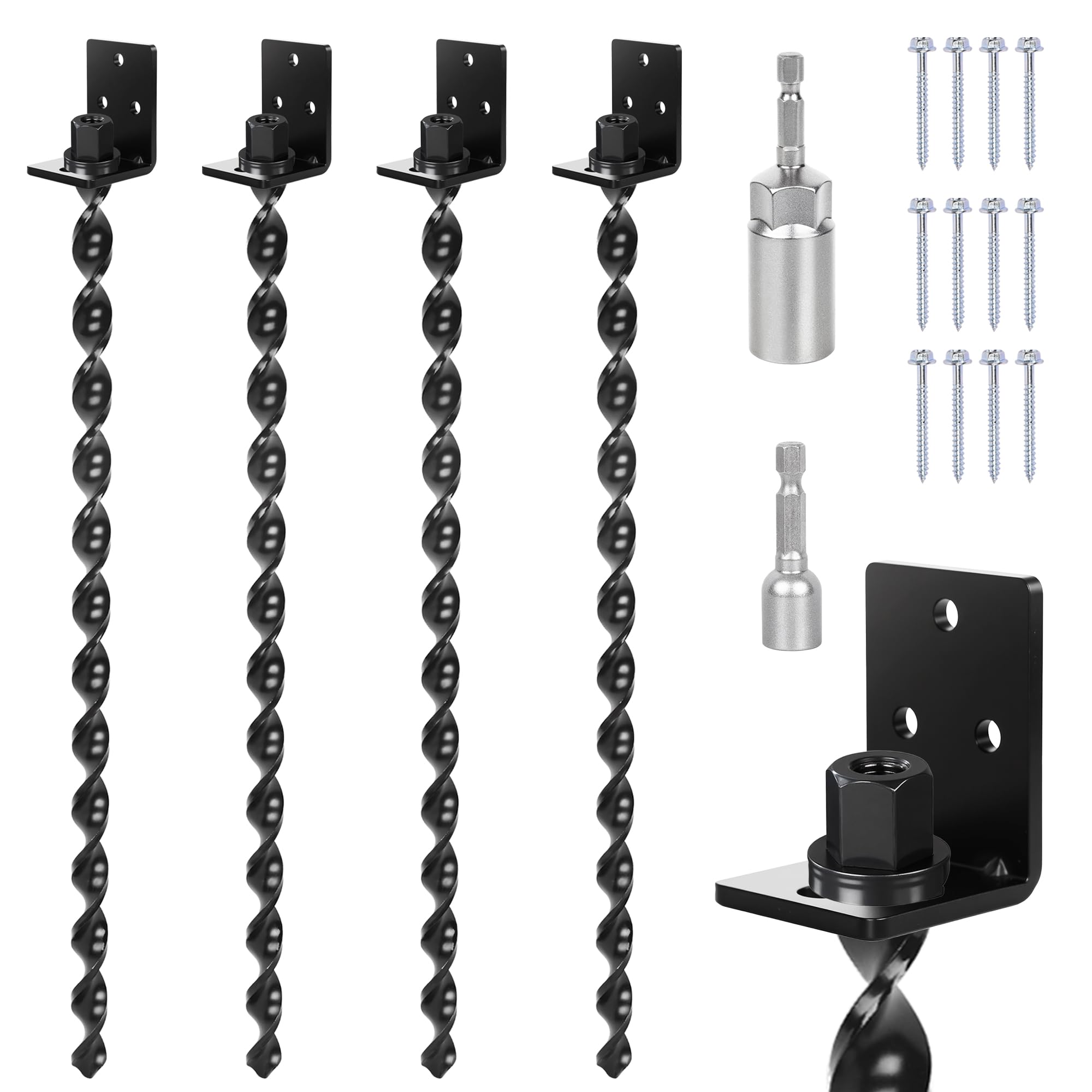 PHATRIP front packaging showing four anchors and brackets, clear product overview