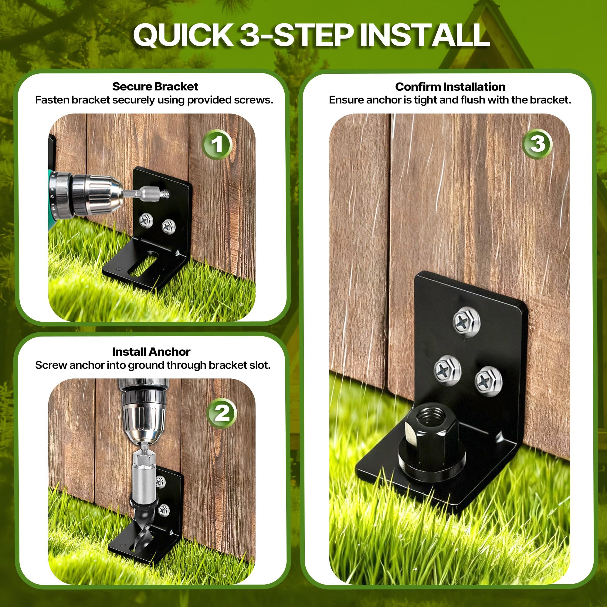 PHATRIP sharp tip detail for easy penetration into turf, speeds installation